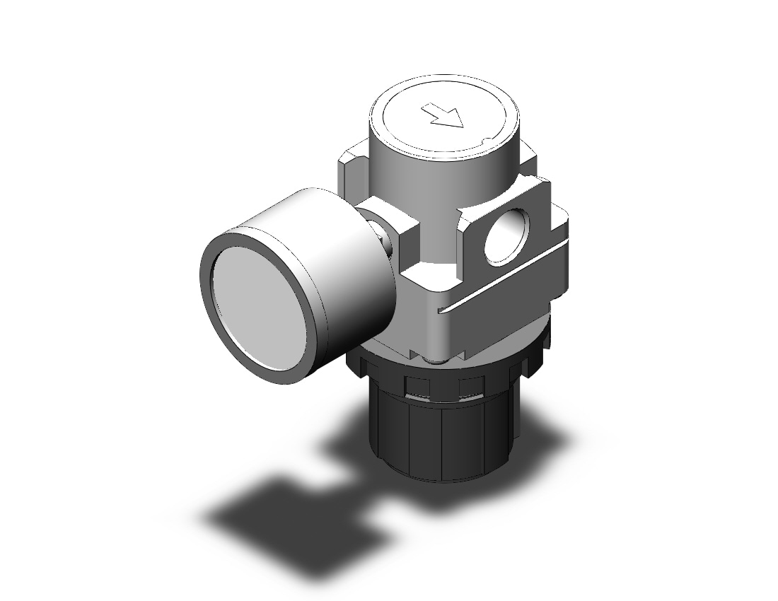 SMC AR20-02HM-A regulator, REGULATOR, MODULAR F.R.L.