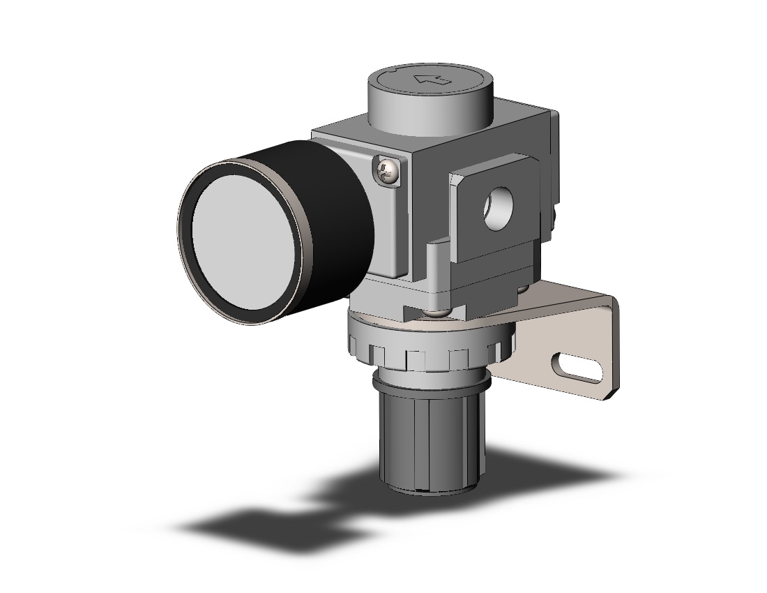 SMC AR20-F01BG-R-B regulator, REGULATOR, MODULAR F.R.L.