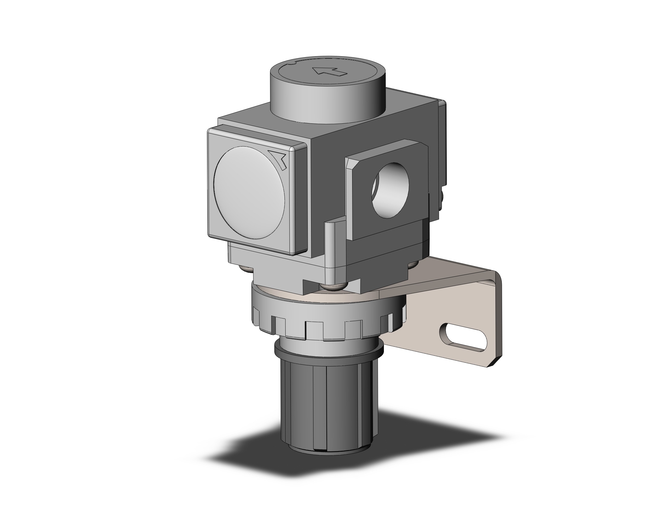 SMC AR20-F02BE-R-B regulator, AR MASS PRO