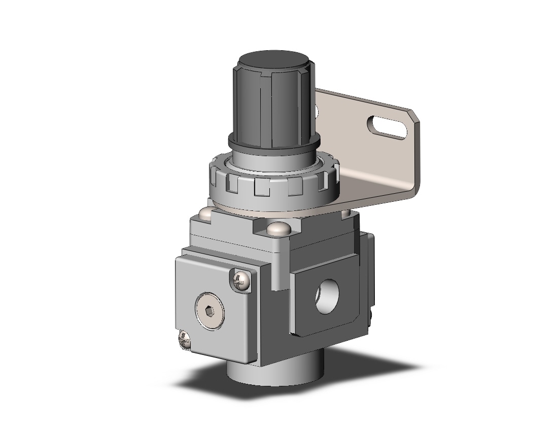 SMC AR20-N01B-1RYZ-B regulator, REGULATOR, MODULAR F.R.L.