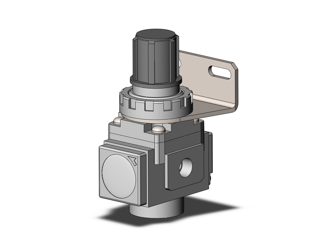 SMC AR20K-01BE-RY-B regulator, AR MASS PRO