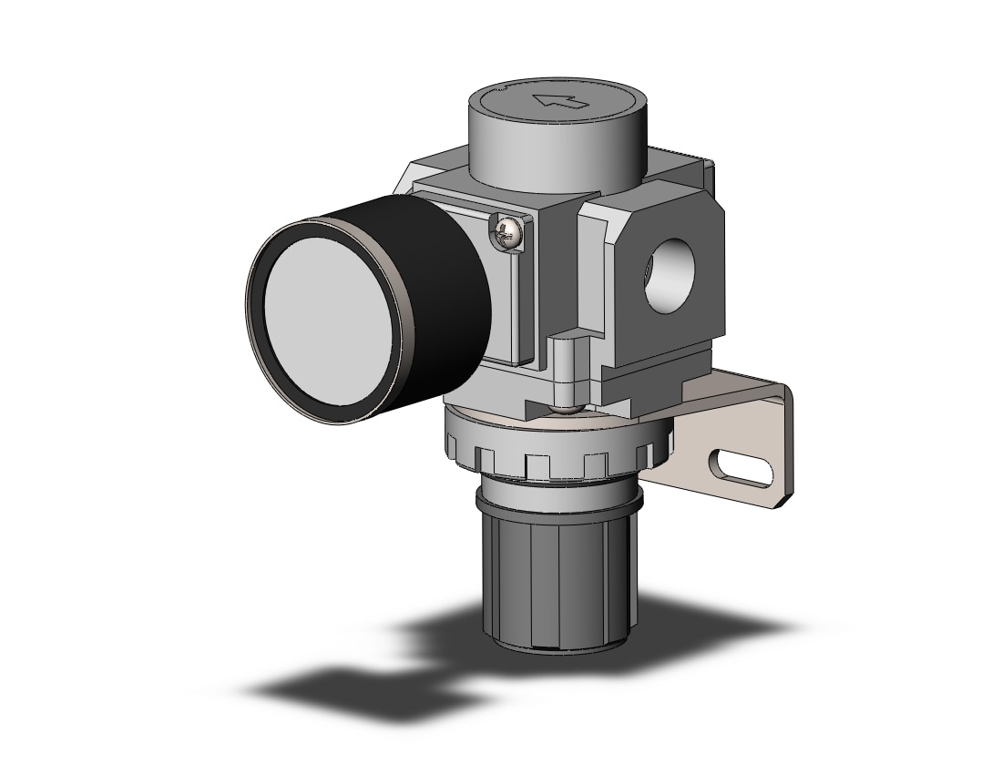 SMC AR25-02BG-R-B regulator, AR MASS PRO