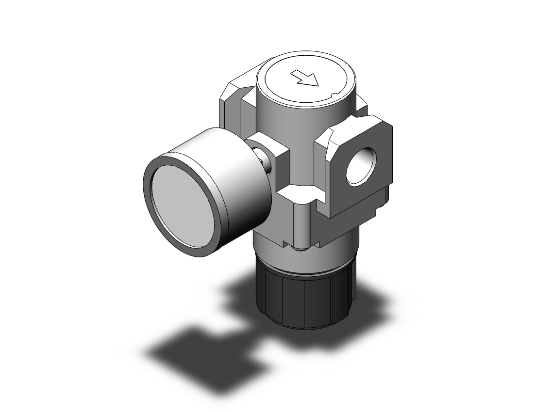 SMC AR25-02G-1N-A regulator, REGULATOR, MODULAR F.R.L.