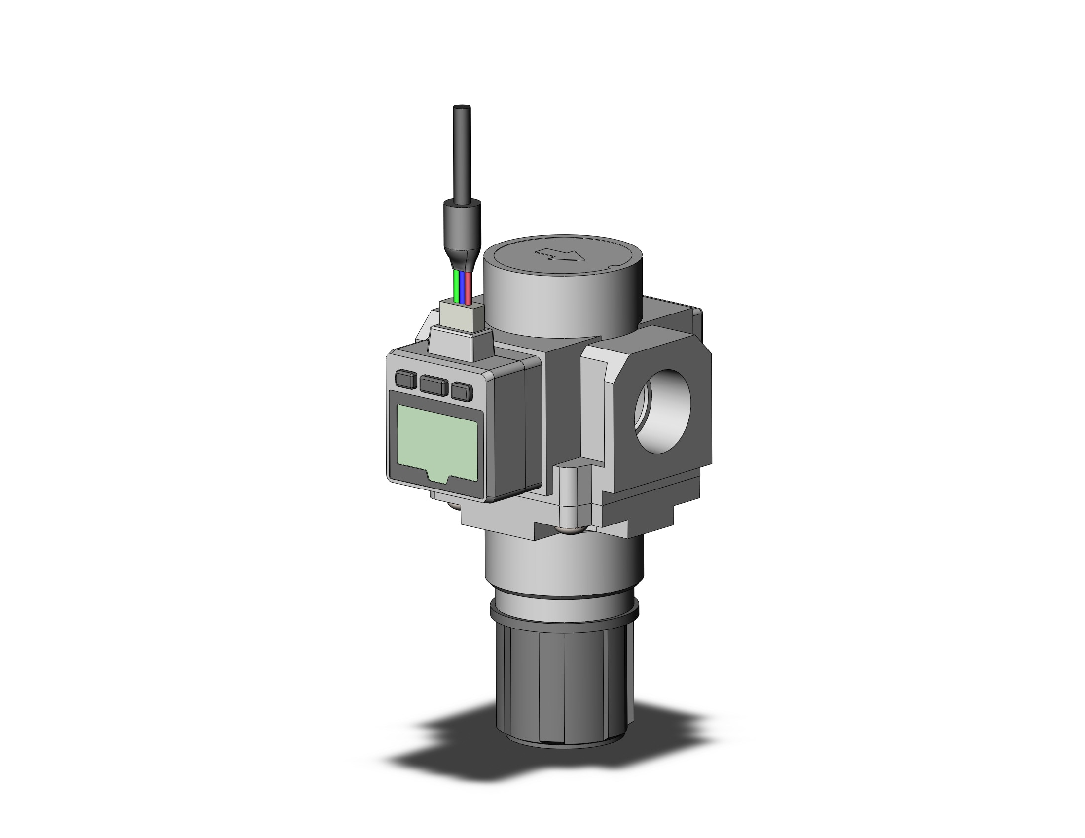 SMC AR25-03E4-B regulator, REGULATOR, MODULAR F.R.L.