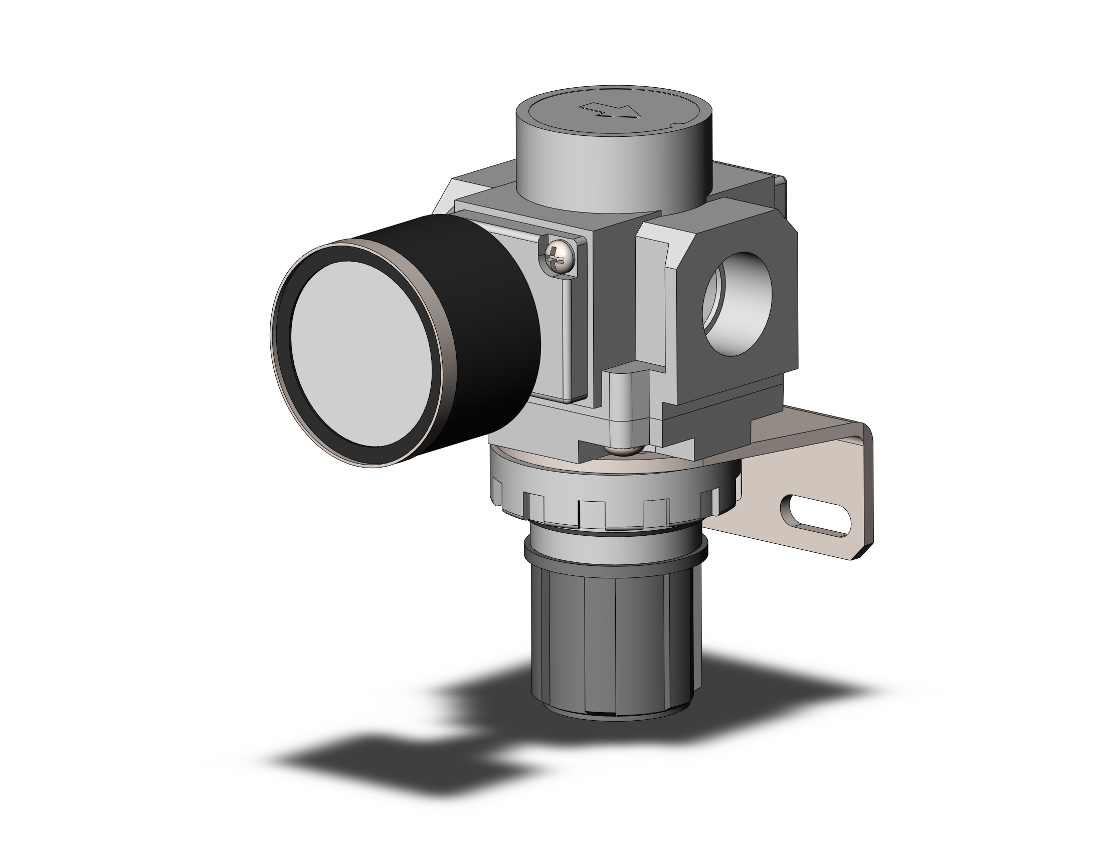 SMC AR25-F03BG-B regulator, REGULATOR, MODULAR F.R.L.