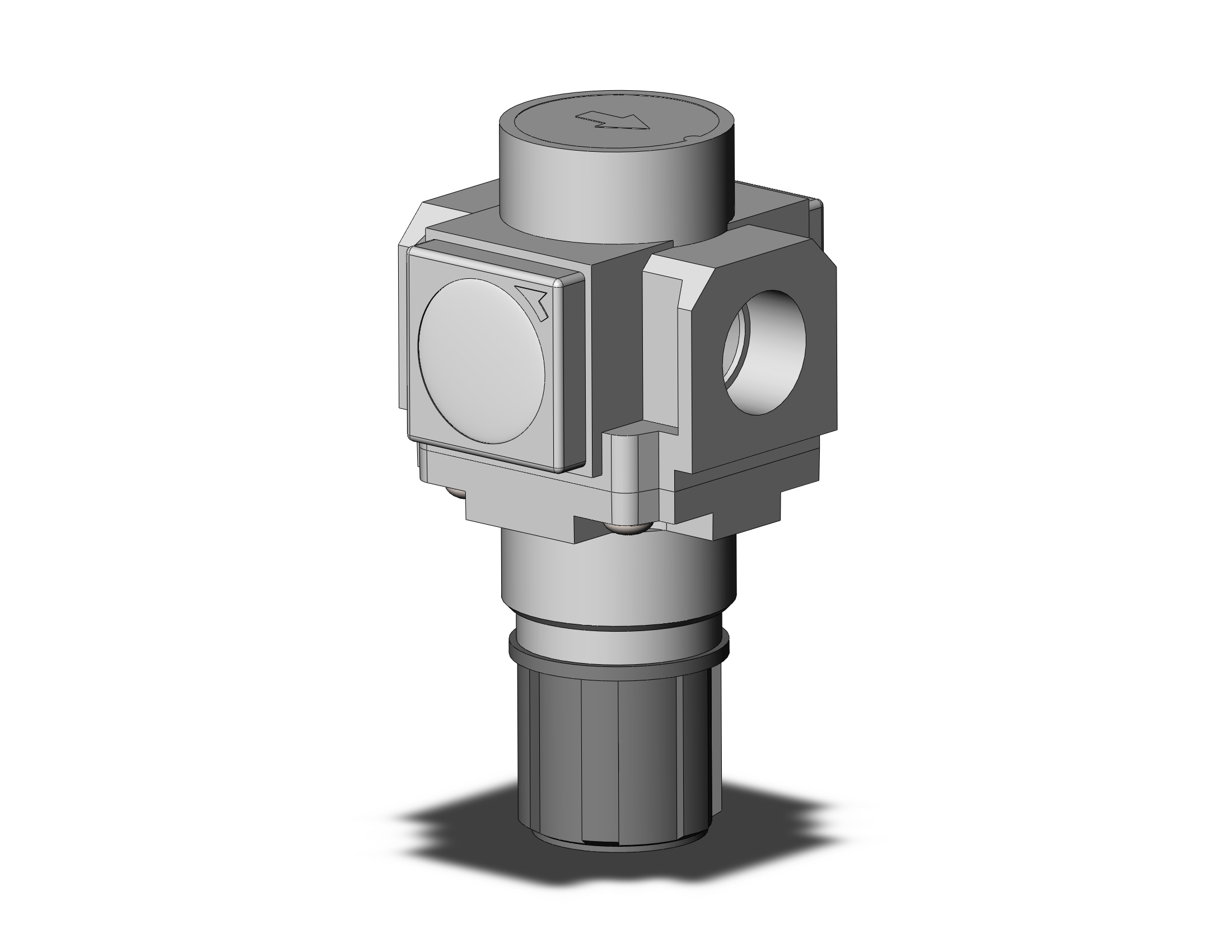 SMC AR25-F03E-1-B regulator, REGULATOR, MODULAR F.R.L.