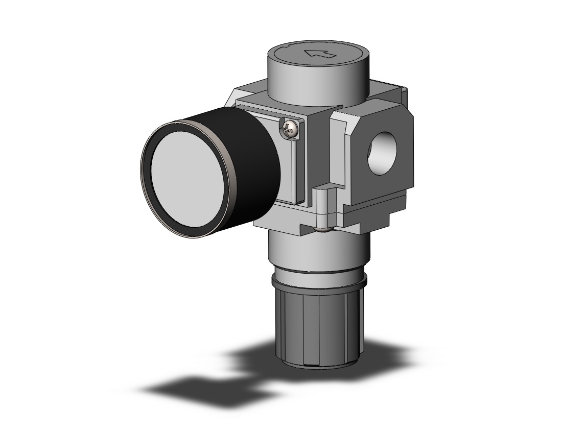 SMC AR25-N02G-RZ-B regulator, REGULATOR, MODULAR F.R.L.