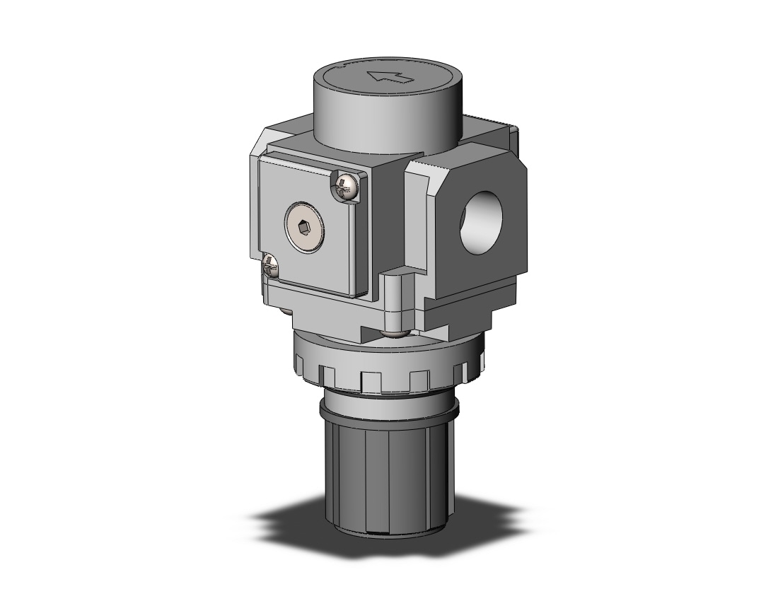 SMC AR25-N02H-1RZ-B regulator, REGULATOR, MODULAR F.R.L.