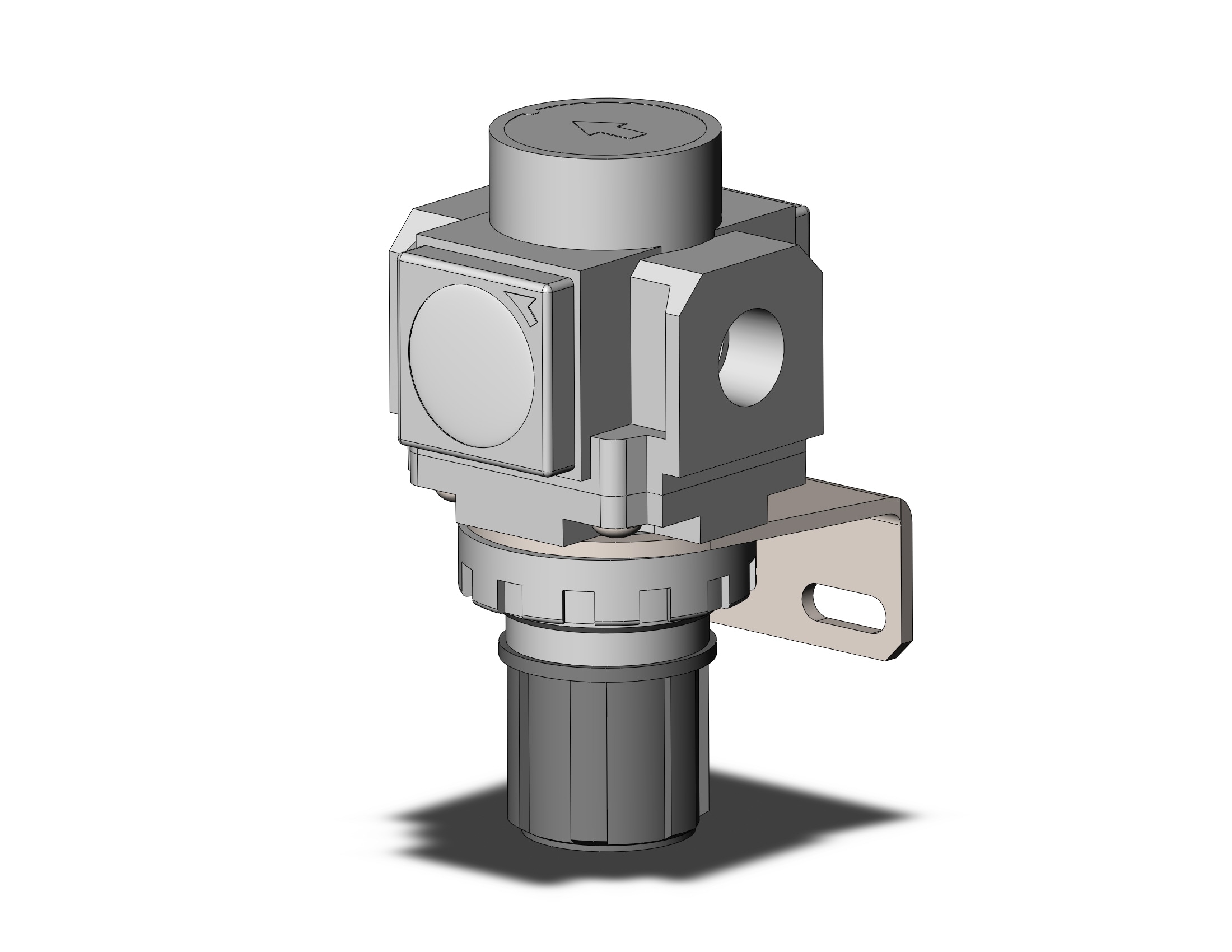 SMC AR25K-02BE-R-B regulator, AR MASS PRO