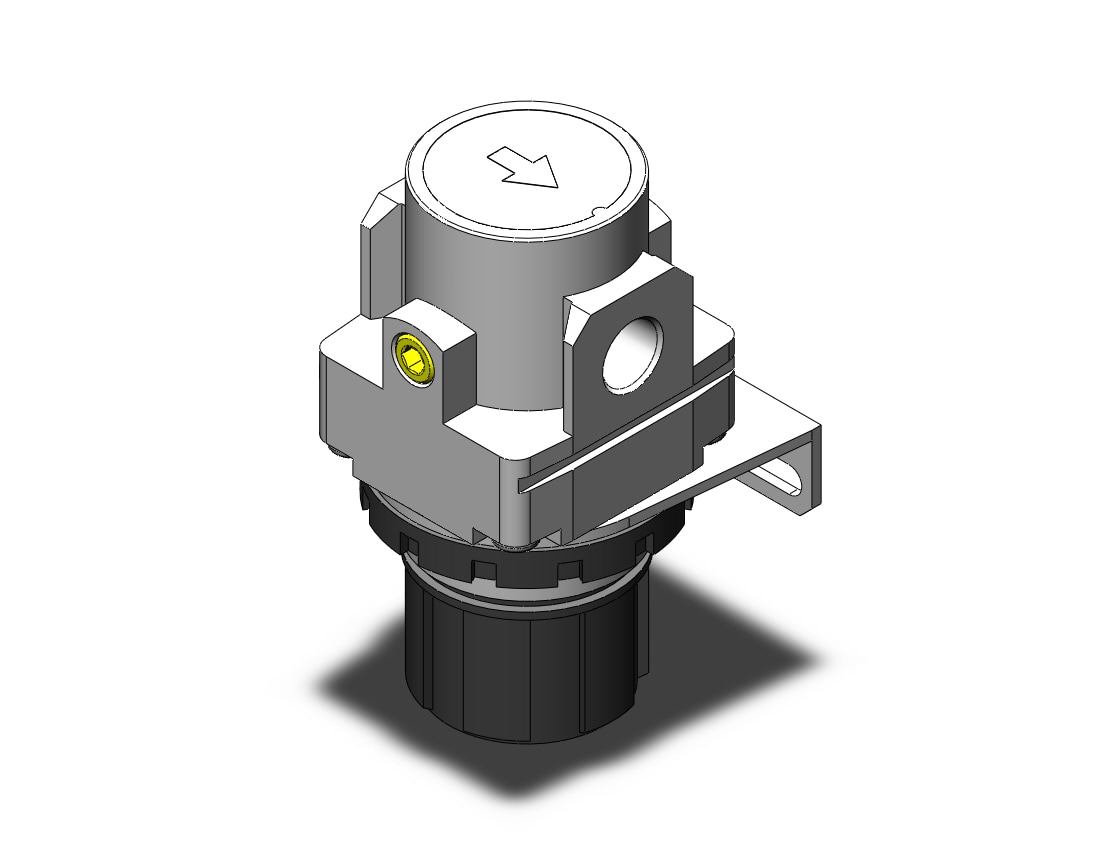 SMC AR30-N02B-1RYZ-A regulator, AR MASS PRO