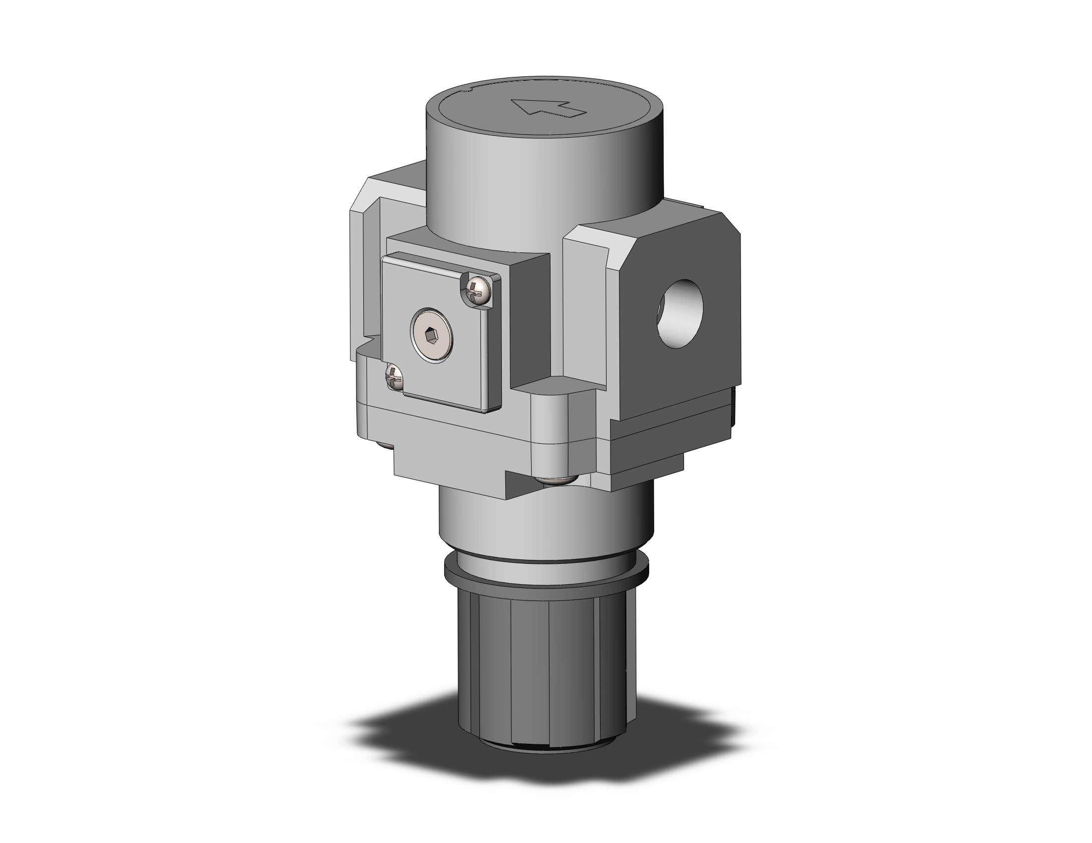 SMC AR40-02-R-B regulator, AR MASS PRO