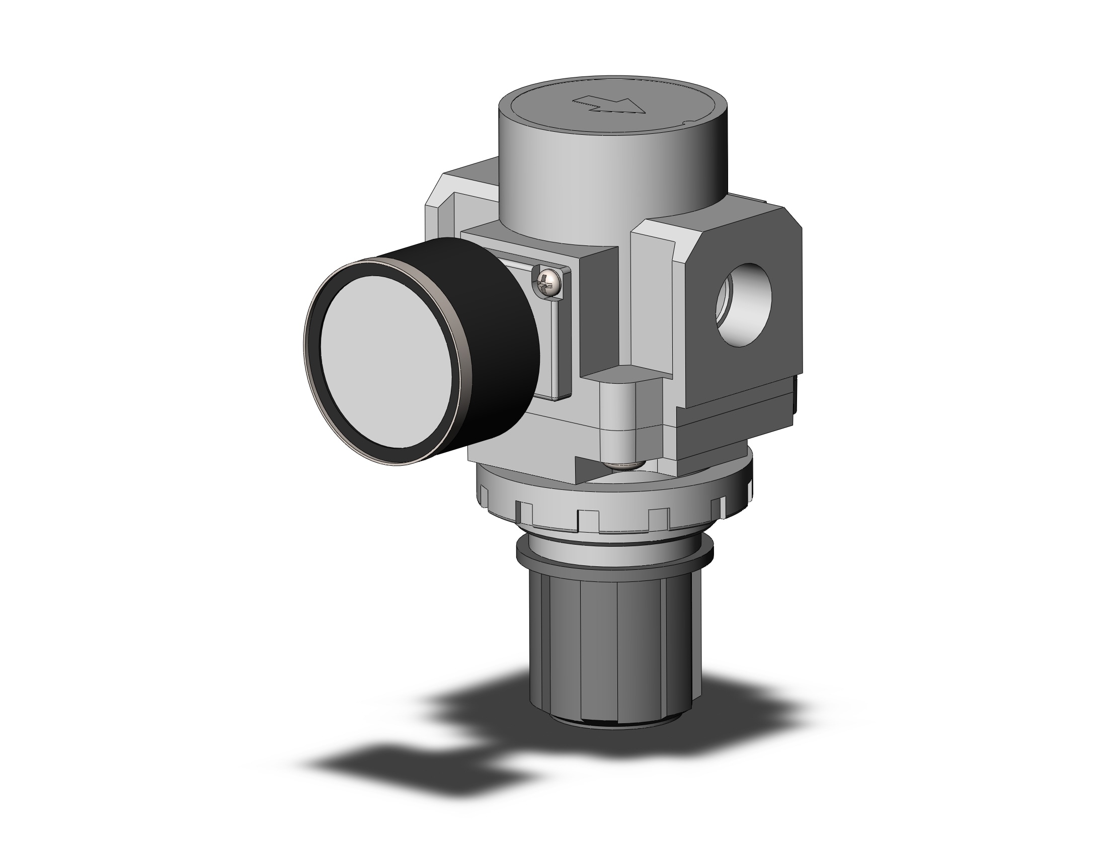 SMC AR40-03GH-B regulator, REGULATOR, MODULAR F.R.L.