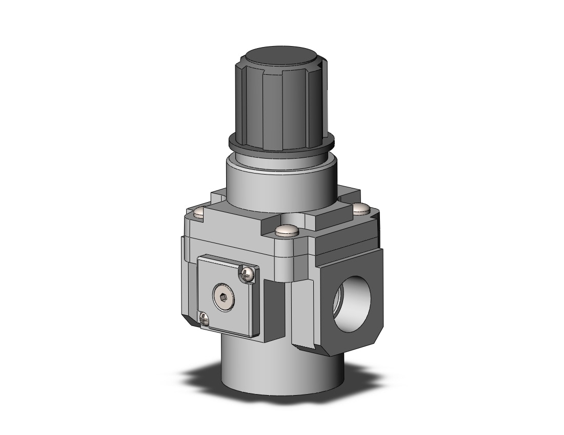 SMC AR40-04-RY-B regulator, REGULATOR, MODULAR F.R.L.