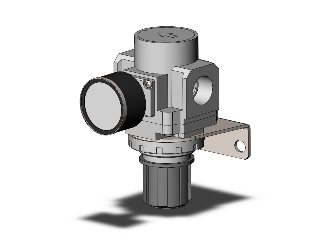 SMC AR40-04BG-R-B regulator, REGULATOR, MODULAR F.R.L.