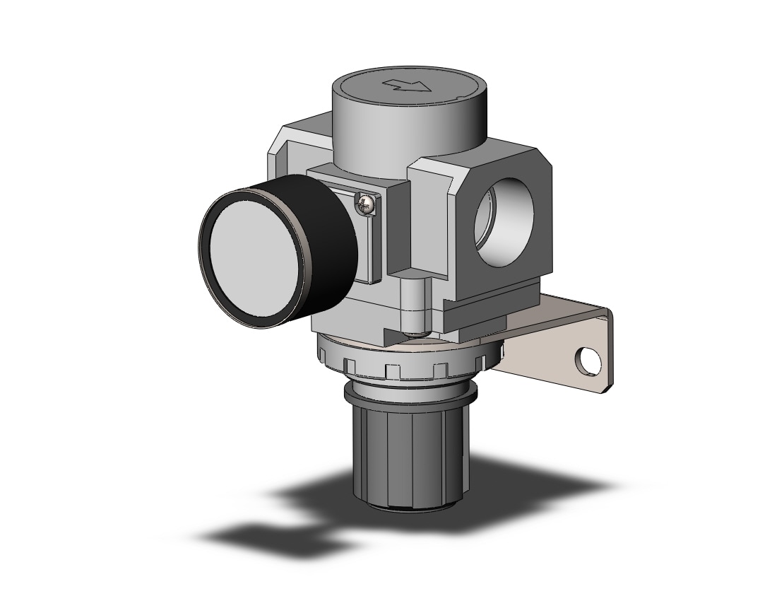 SMC AR40-06BM-B regulator, REGULATOR, MODULAR F.R.L.