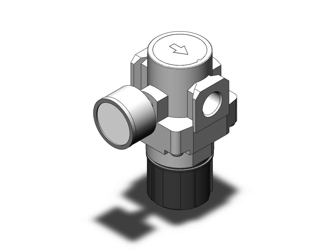 SMC AR40-F04M-NRY-A regulator, REGULATOR, MODULAR F.R.L.