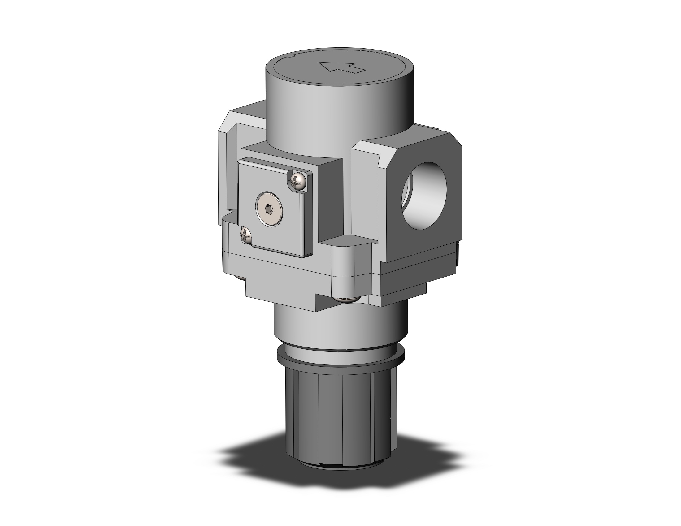 SMC AR40-N04-NRZ-B regulator, AR MASS PRO