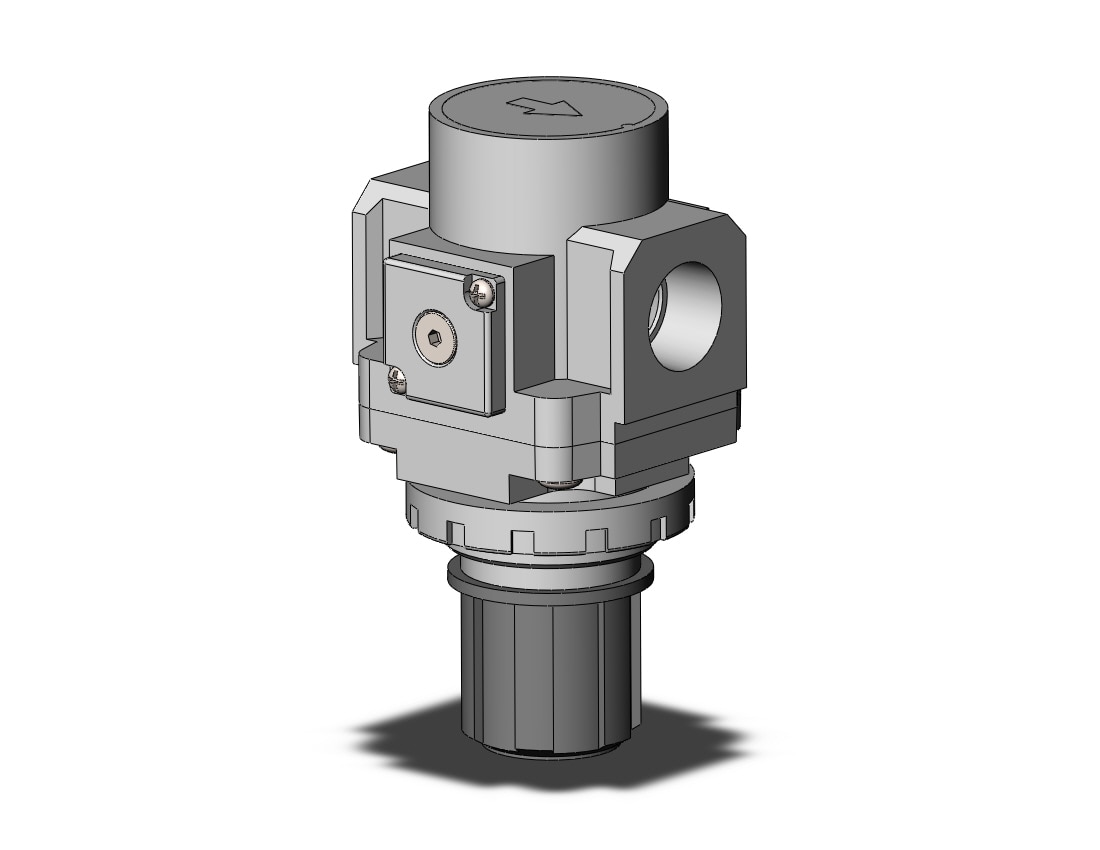 SMC AR40-N04H-1NZ-B regulator, AR MASS PRO