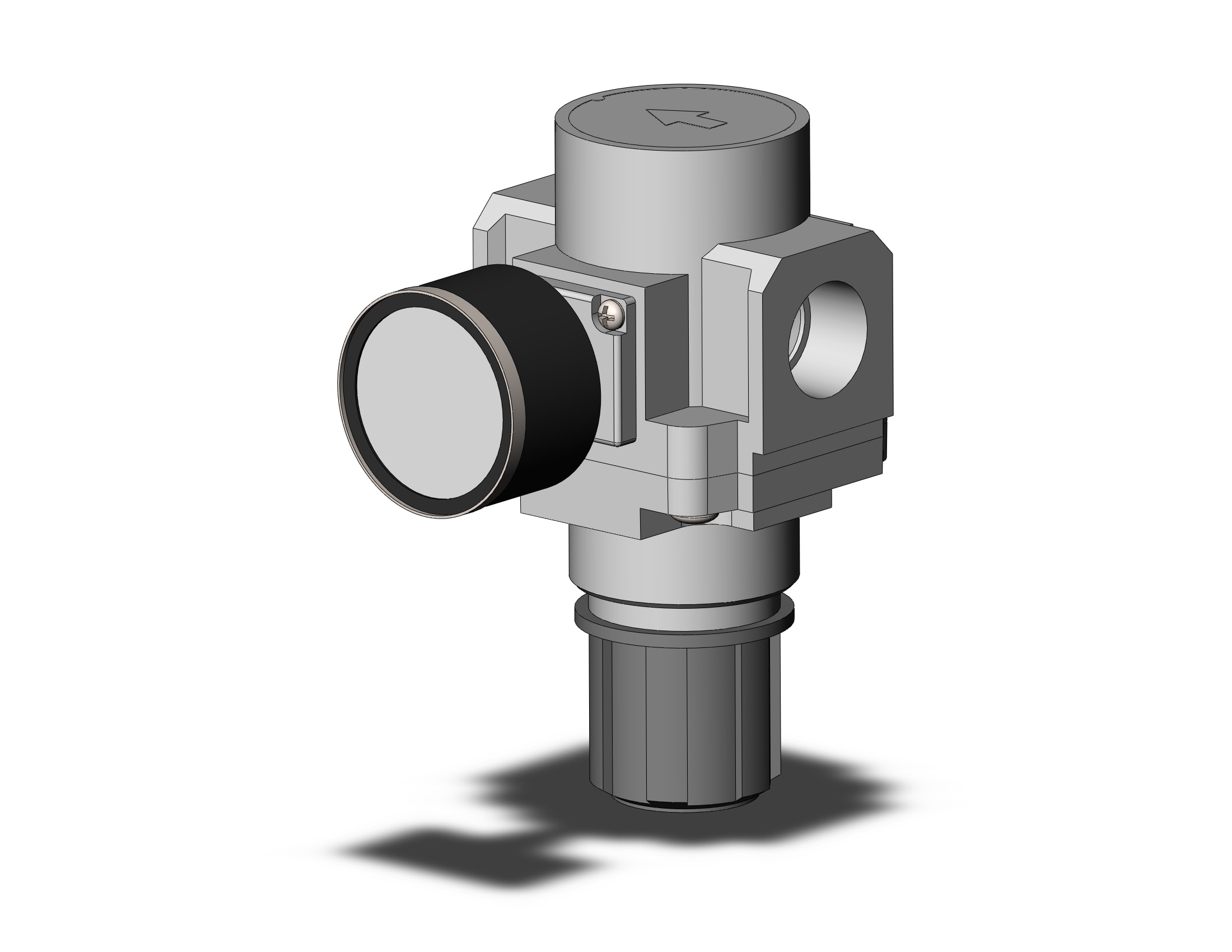 SMC AR40K-04G-1R-B regulator, REGULATOR, MODULAR F.R.L.