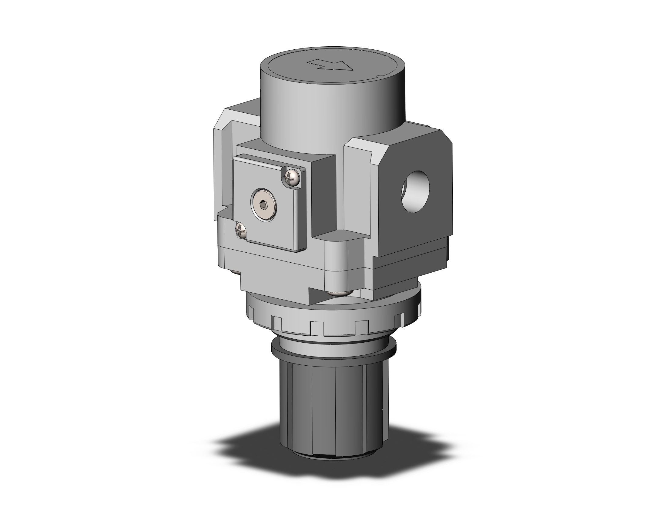 SMC AR40K-F02H-B regulator, AR MASS PRO