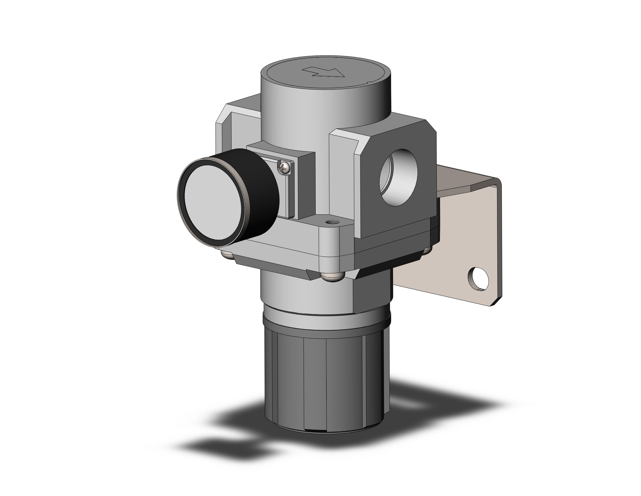 SMC AR50K-06BM-B regulator, AR MASS PRO