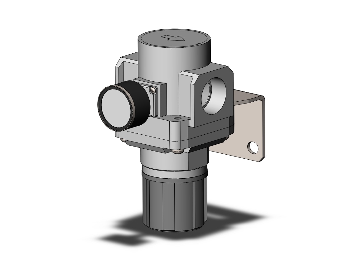 SMC AR60-10BM-B regulator, REGULATOR, MODULAR F.R.L.