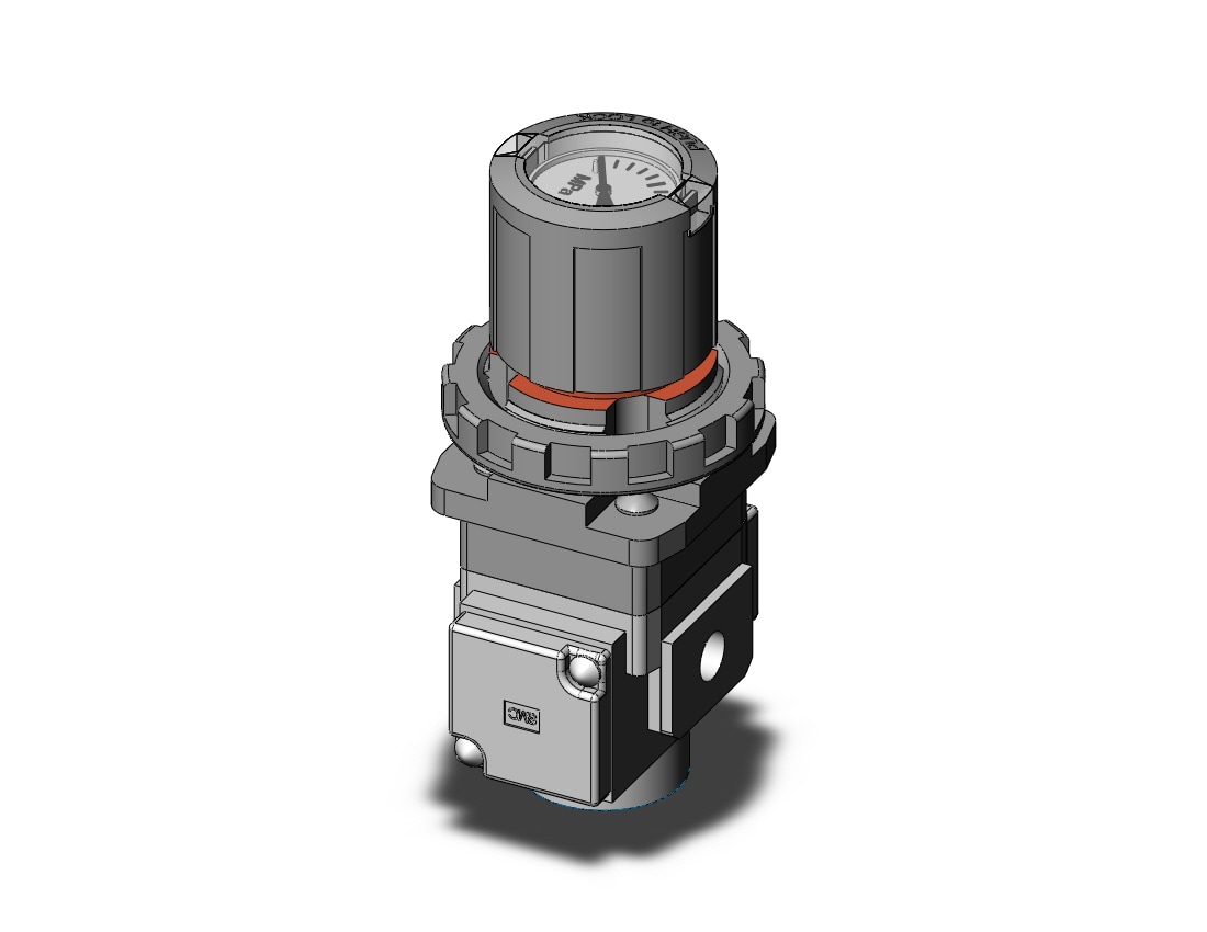 SMC ARG20-F01G4H-1 arg   1/8    modular, pt, ARG REGULATOR W/PRESSURE GAUGE