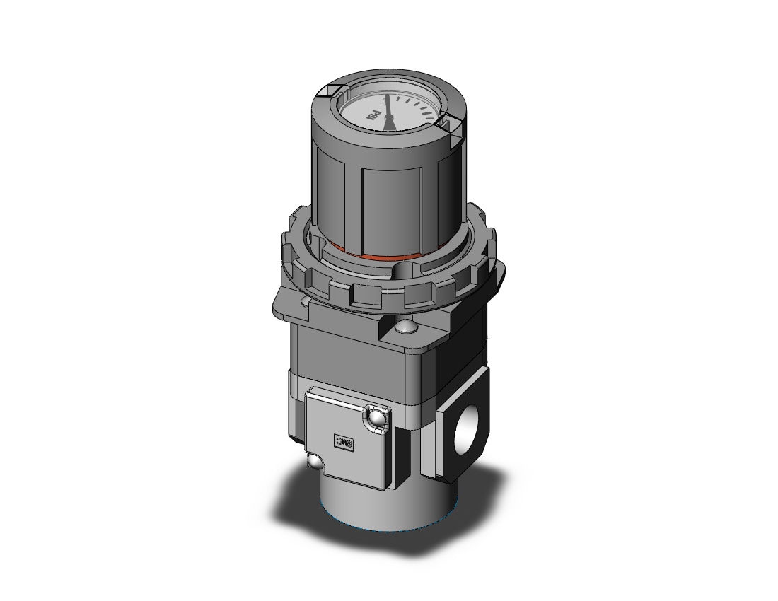 SMC ARG30K-N03G4H-Z arg 3/8 modular, npt, ARG REGULATOR W/PRESSURE GAUGE