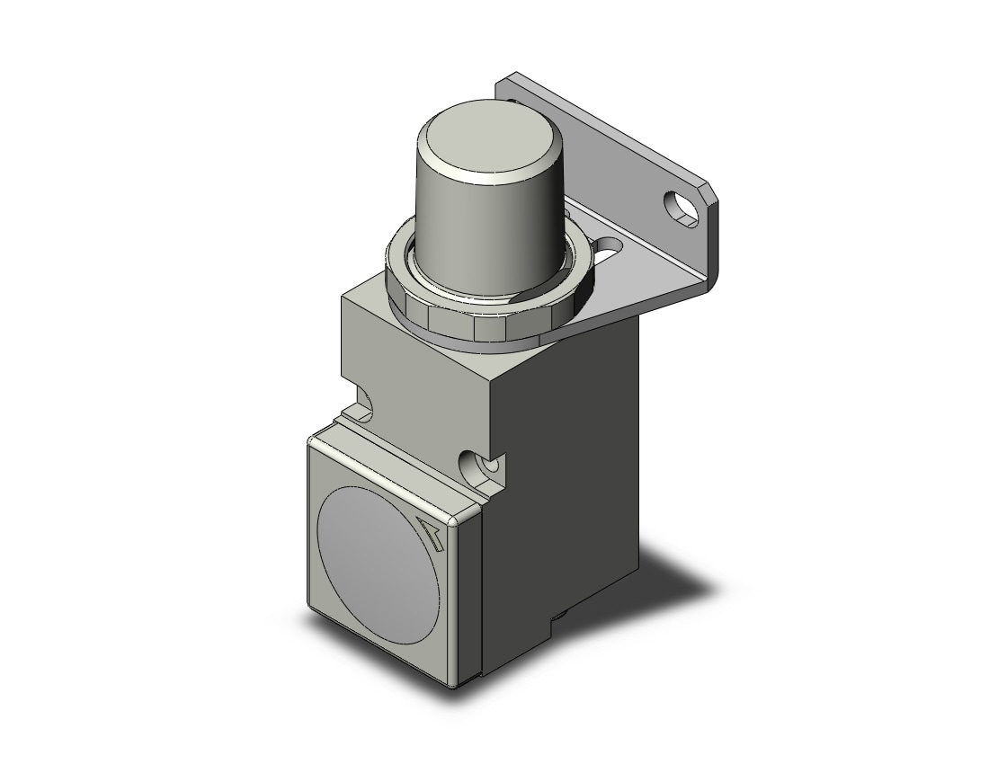 SMC ARM10-06BG-3 compact mfld regulator, REGULATOR, MANIFOLD