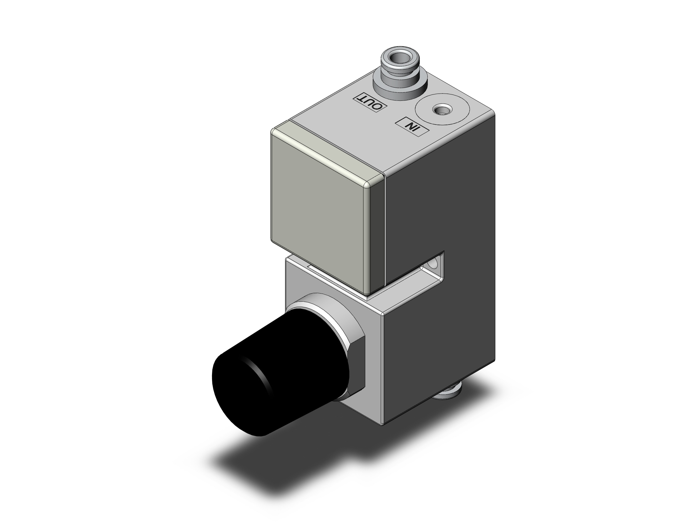 SMC ARM10F3-06G-3 compact mfld regulator, REGULATOR, MANIFOLD