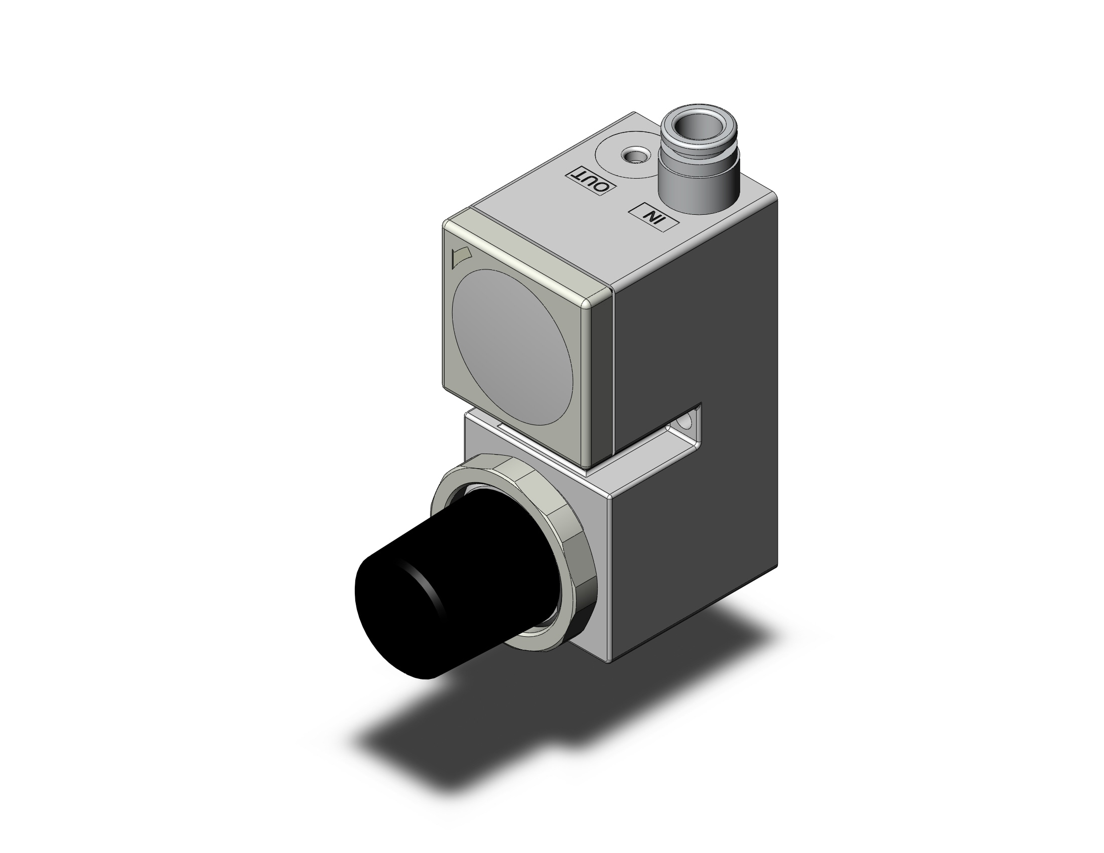 SMC ARM10F4-58GP-4Z compact mfld regulator, ARM10 MANIFOLD REGULATOR