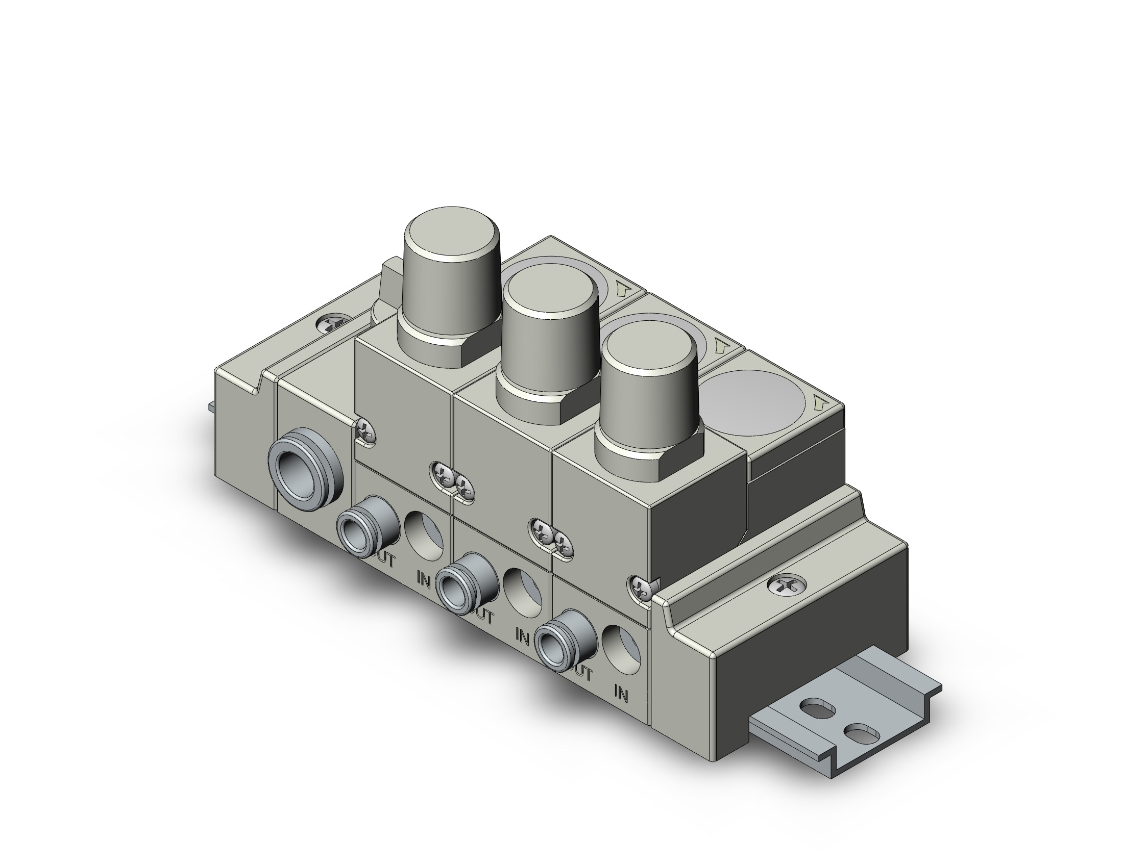 SMC ARM11AB1-362-LZ-P compact manifold regulator, REGULATOR, MANIFOLD