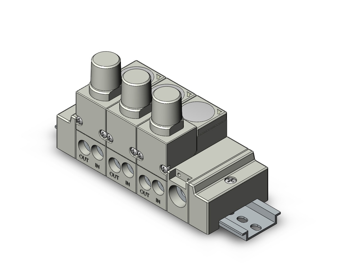 SMC ARM11AB2-312-N compact manifold regulator, REGULATOR, MANIFOLD