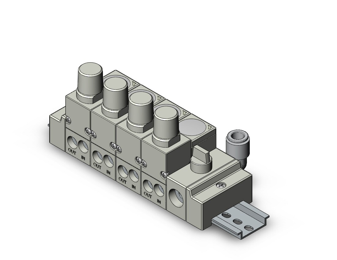 SMC ARM11AB2-424-P compact manifold regulator, REGULATOR, MANIFOLD