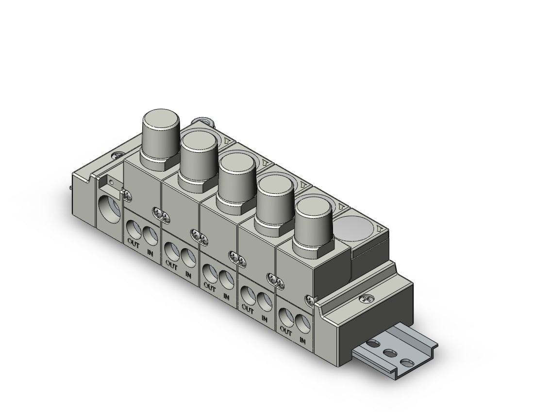 SMC ARM11AB2-584-J1Z compact manifold regulator, REGULATOR, MANIFOLD