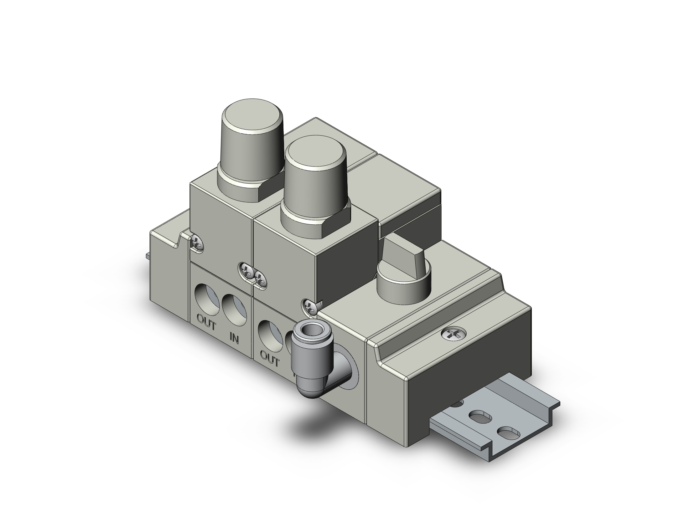 SMC ARM11AB3-270-F6Z compact manifold regulator, REGULATOR, MANIFOLD