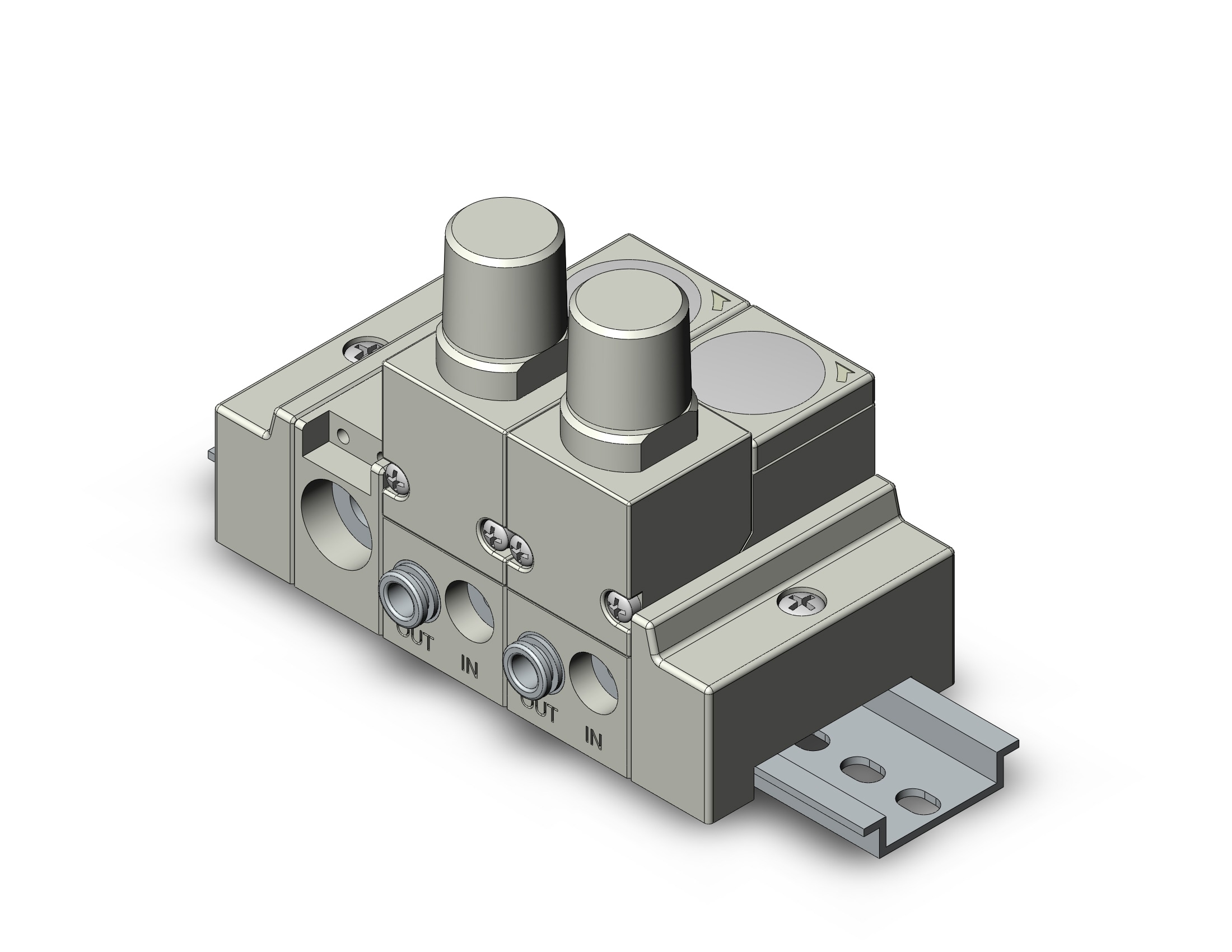 SMC ARM11AB4-210-J compact manifold regulator, REGULATOR, MANIFOLD