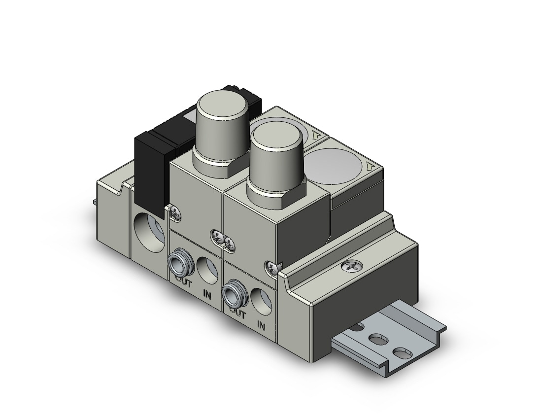 SMC ARM11AB4-210-K compact manifold regulator, REGULATOR, MANIFOLD