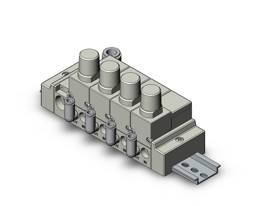 SMC ARM11AB4-424 compact manifold regulator, REGULATOR, MANIFOLD