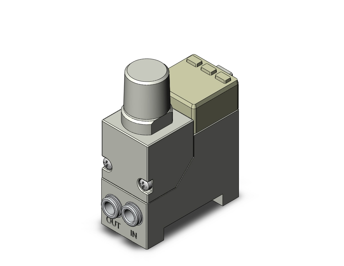 SMC ARM11BB1-R08-A1ZA-P compact mfld regulator w/gauge, REGULATOR, MANIFOLD