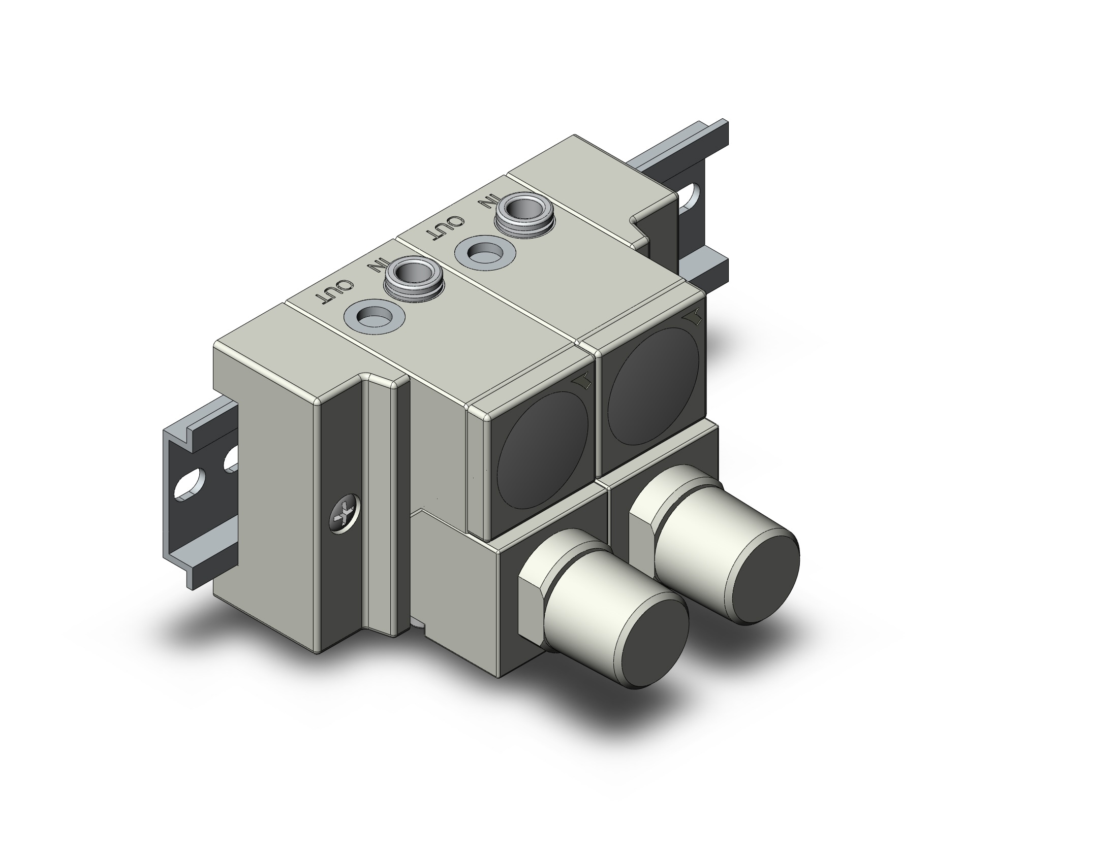 SMC ARM11BB4-258-A1Z compact manifold regulator, REGULATOR, MANIFOLD