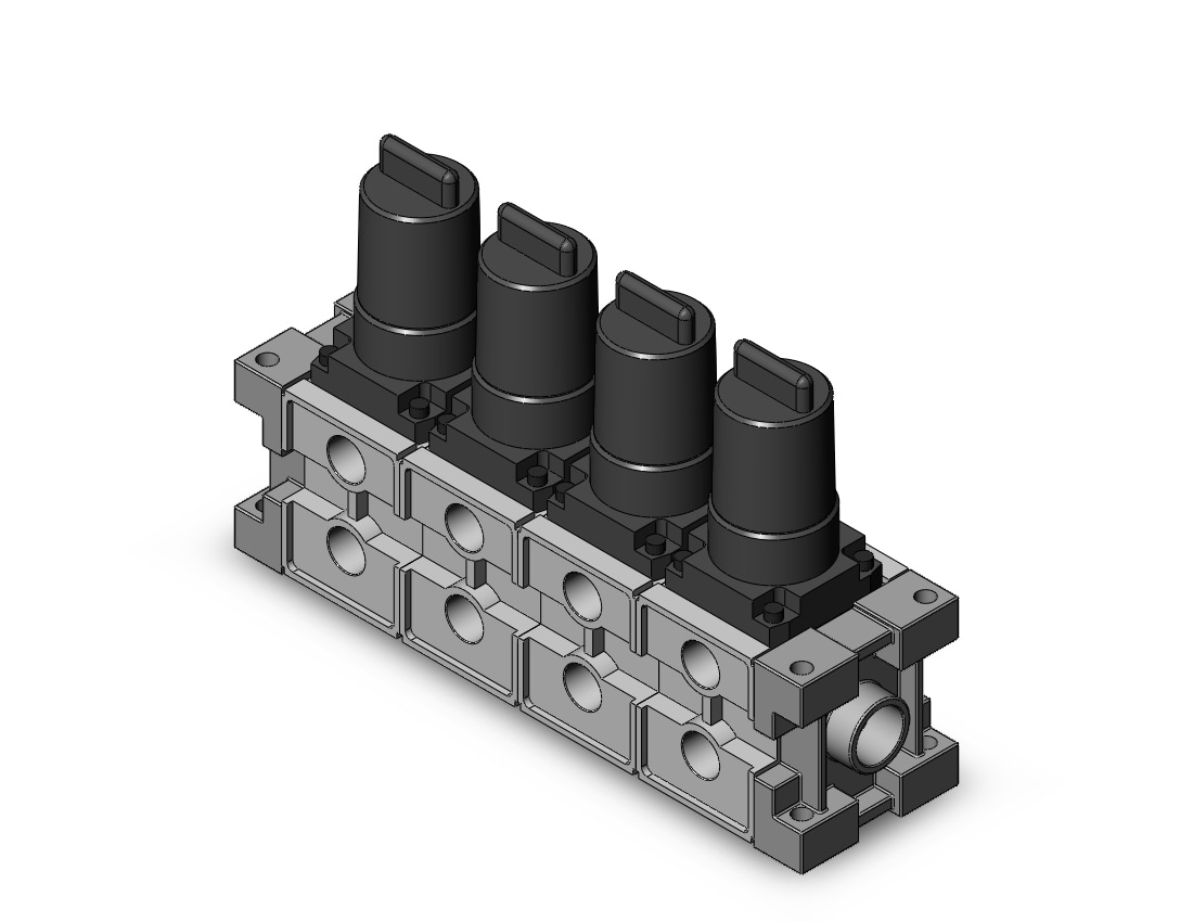 SMC ARM2500-04B-02 regulator, mfld, ARM MANIFOLD REGULATOR