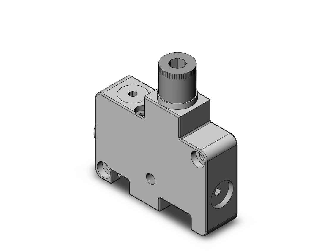 SMC ARM5A-R04-D regulator block, REGULATOR, MANIFOLD