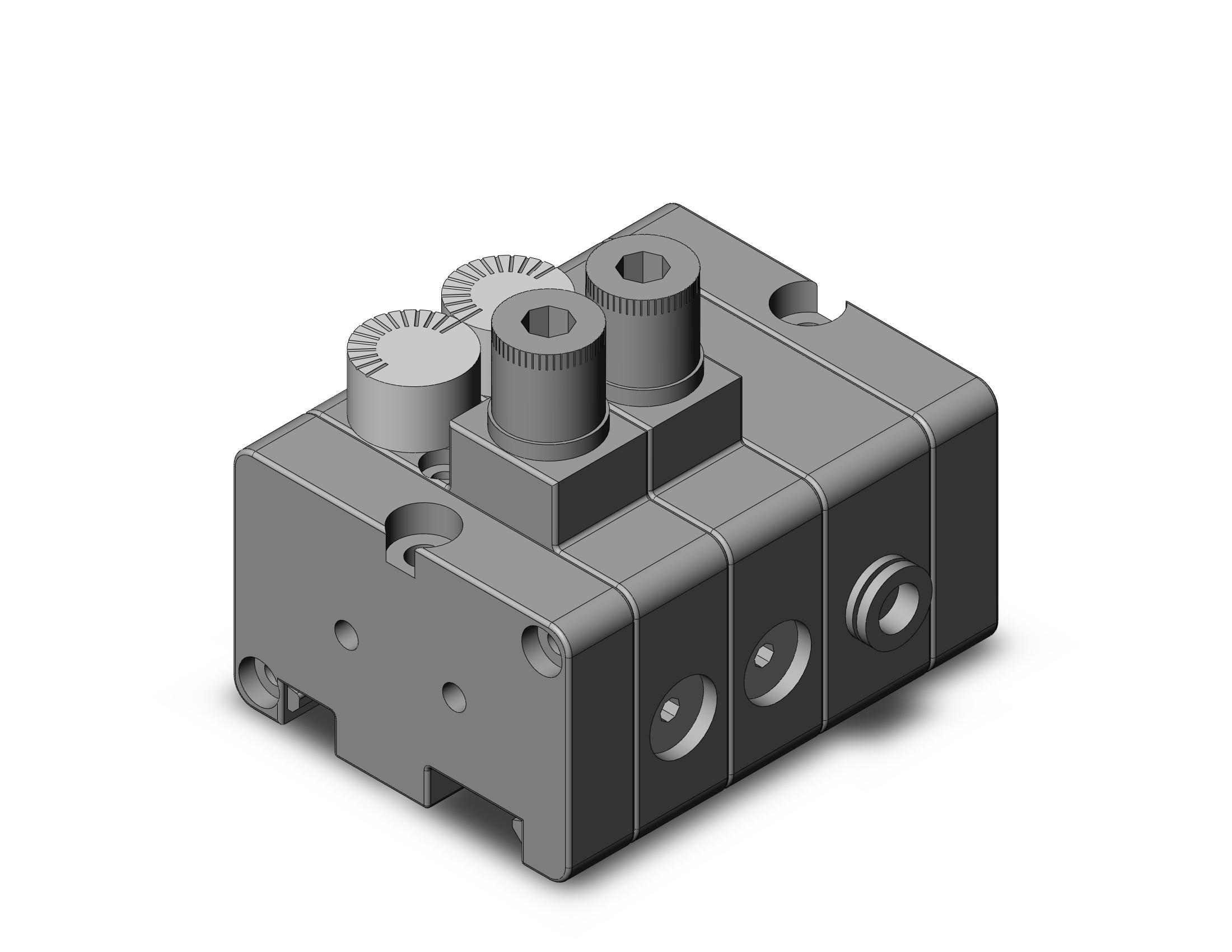 SMC ARM5AA1-208-B1Z compact manifold regulator, REGULATOR, MANIFOLD