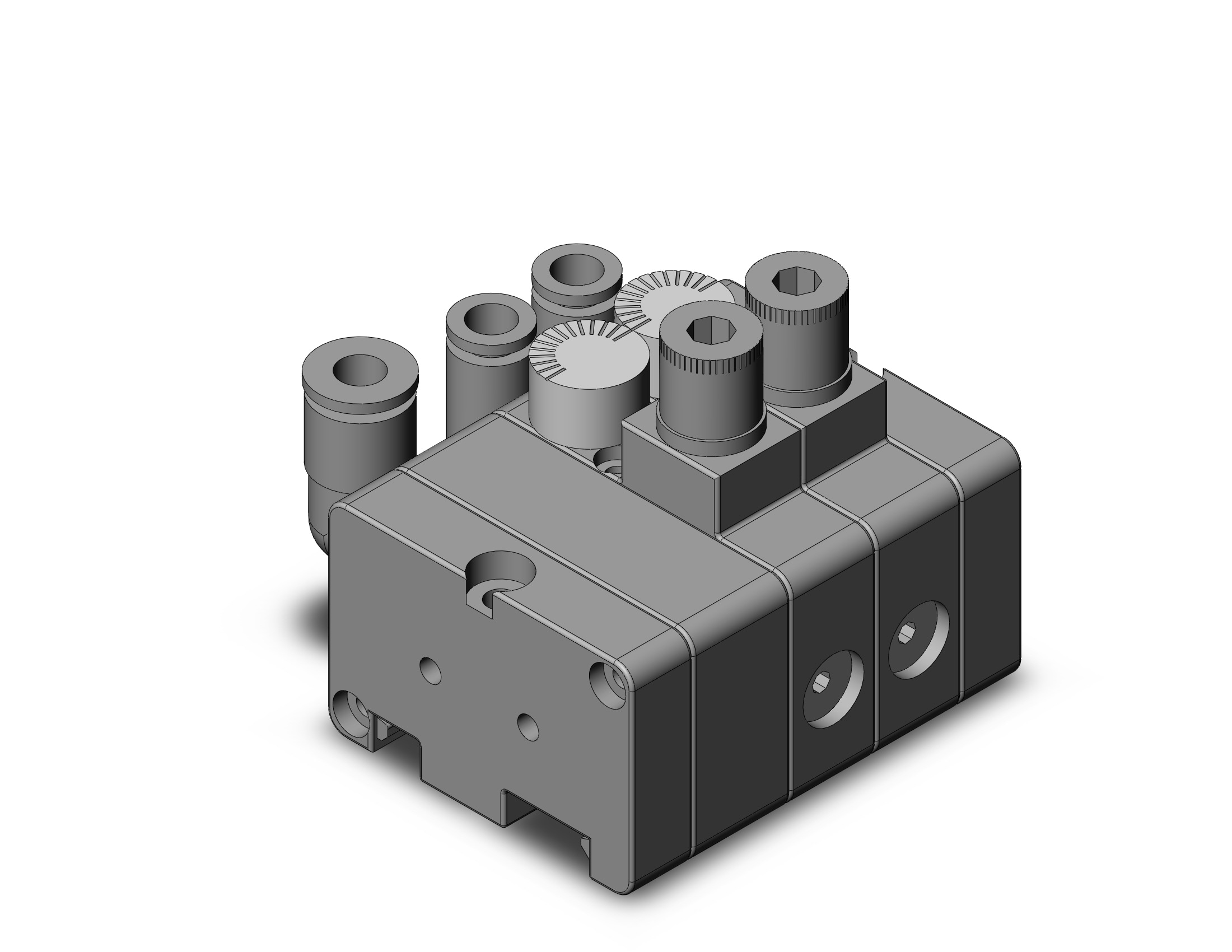 SMC ARM5AA2-270-AZ mfld regulator, ARM MANIFOLD REGULATOR