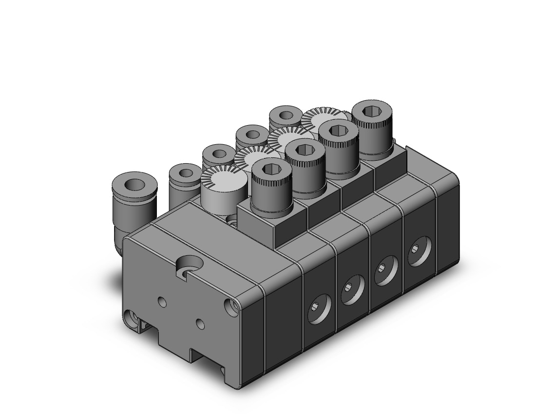 SMC ARM5AA2-419-A compact manifold regulator, REGULATOR, MANIFOLD