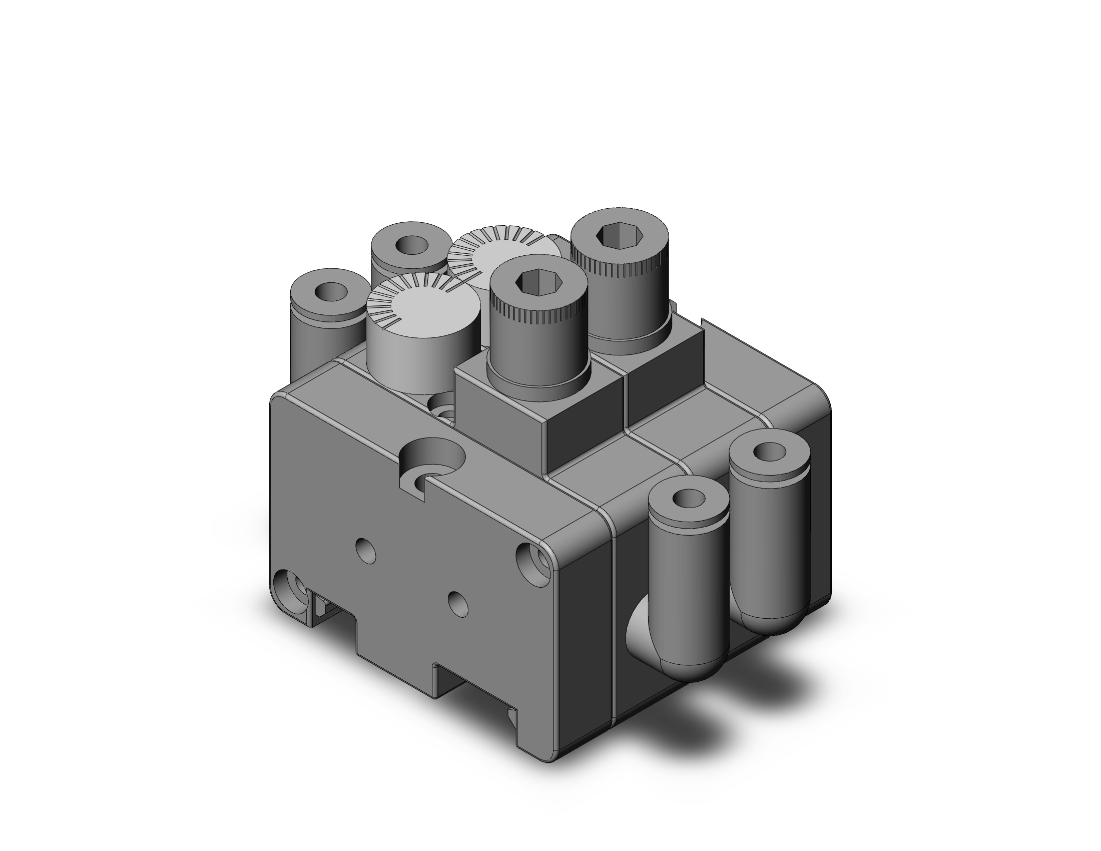 SMC ARM5BA-218-A mfld regualtor, ARM MANIFOLD REGULATOR