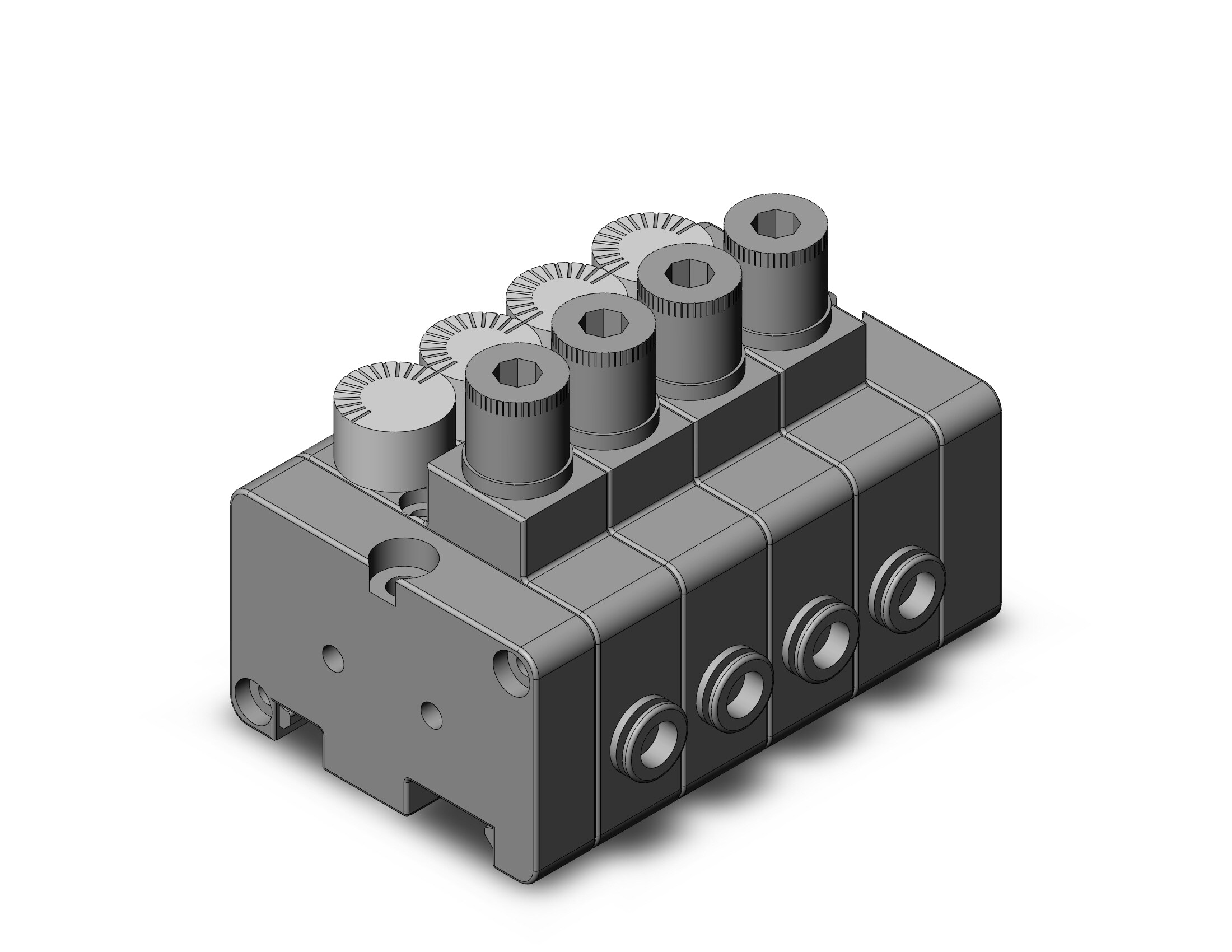 SMC ARM5BA-408-A1Z compact manifold regulator, REGULATOR, MANIFOLD