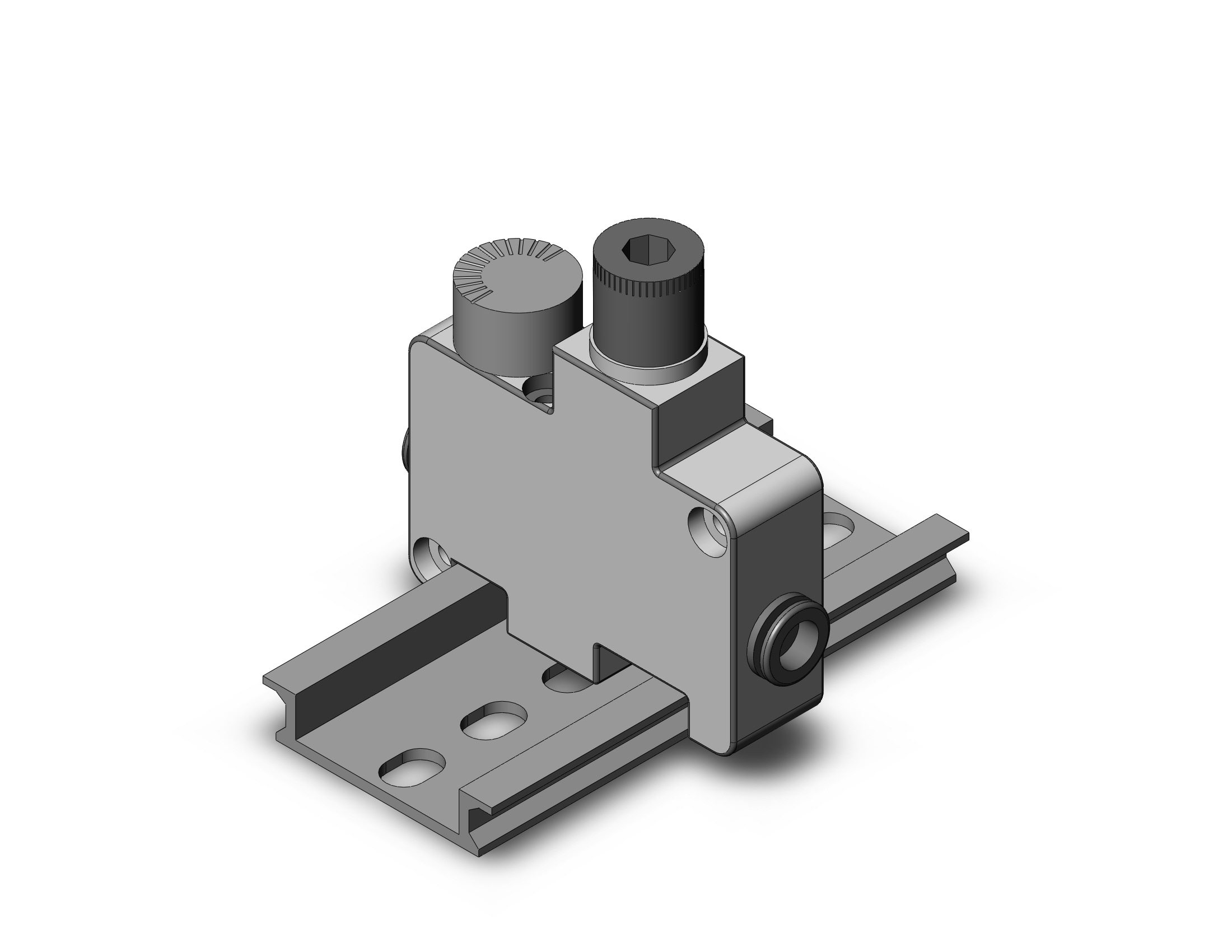 SMC ARM5SB-08-A1Z regulator, single unit type, ARM MANIFOLD REGULATOR