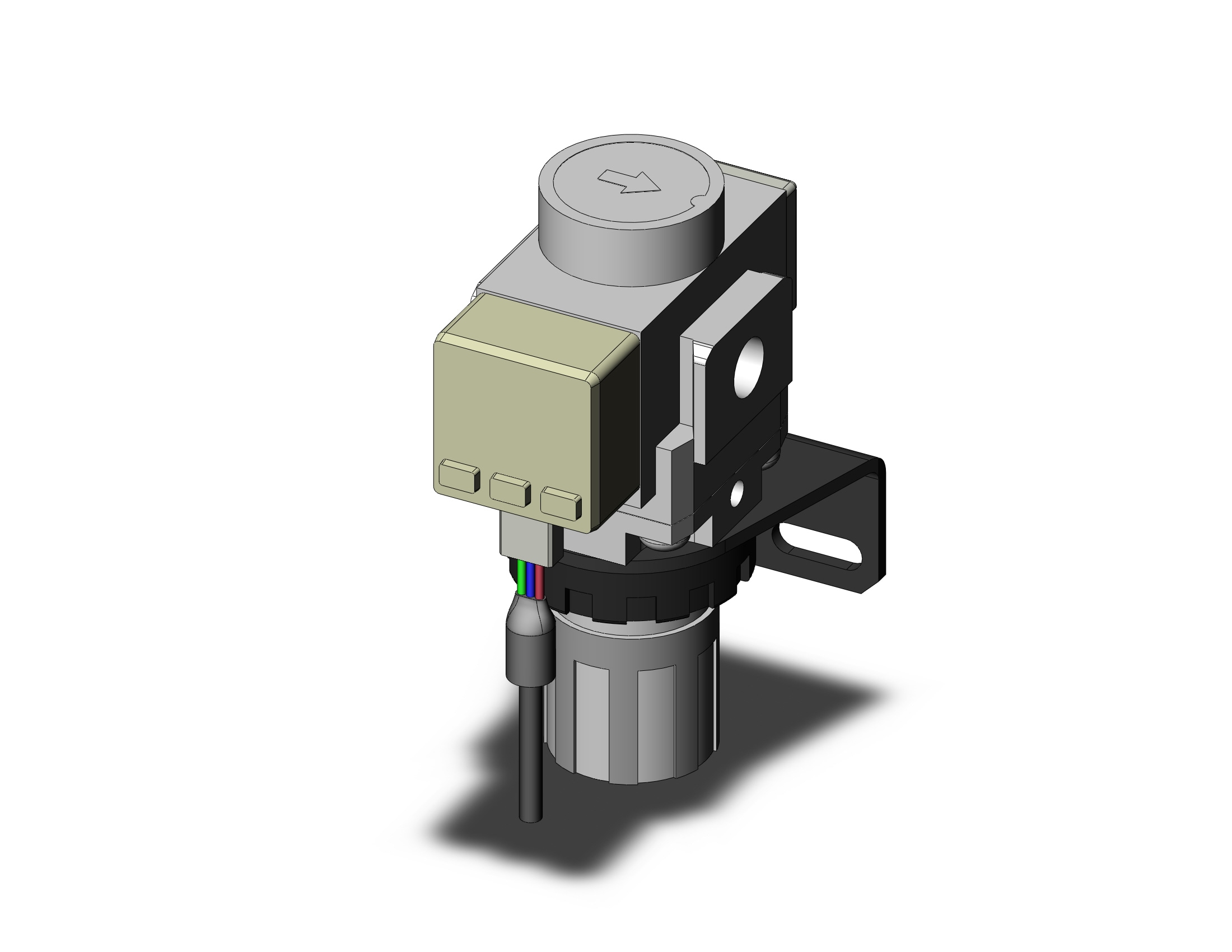 SMC ARP20-01BE1 precision regulator, modular, ARP PRECISION REGULATOR